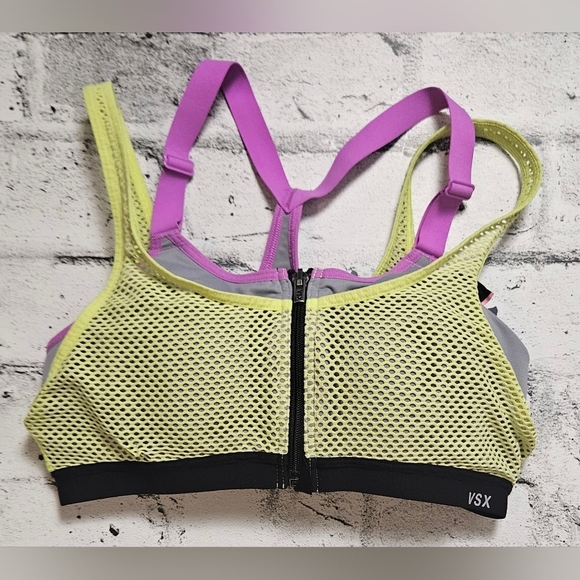 Victoria's Secret Other - Victoria's Secret Yellow and Purple Sports Bra